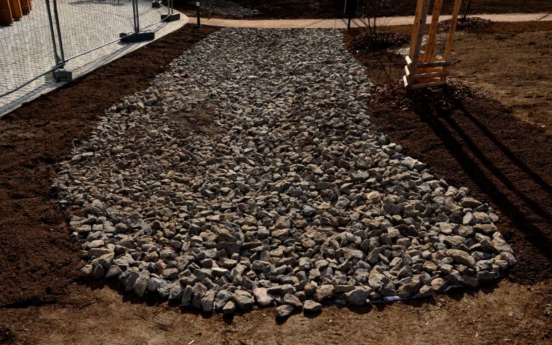 Finished Gravel Pathway