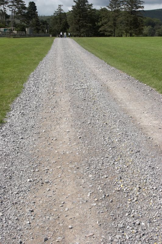 Expanded Gravel Driveway