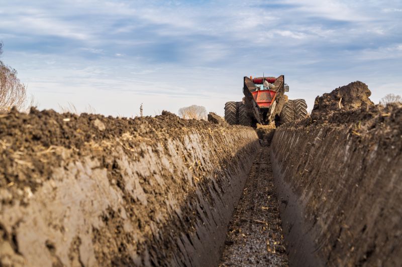 Irrigation Trenching in Houston, TX
