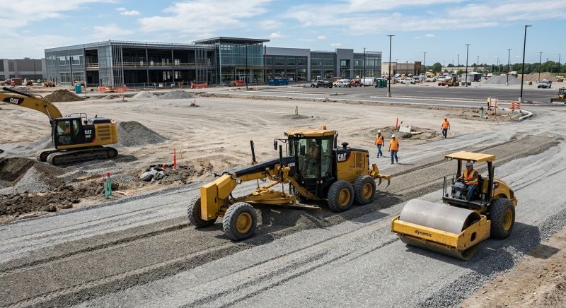 Parking Lot Gravel Repair in Davis County, UT